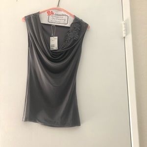NWT H&M Grey Blouse
